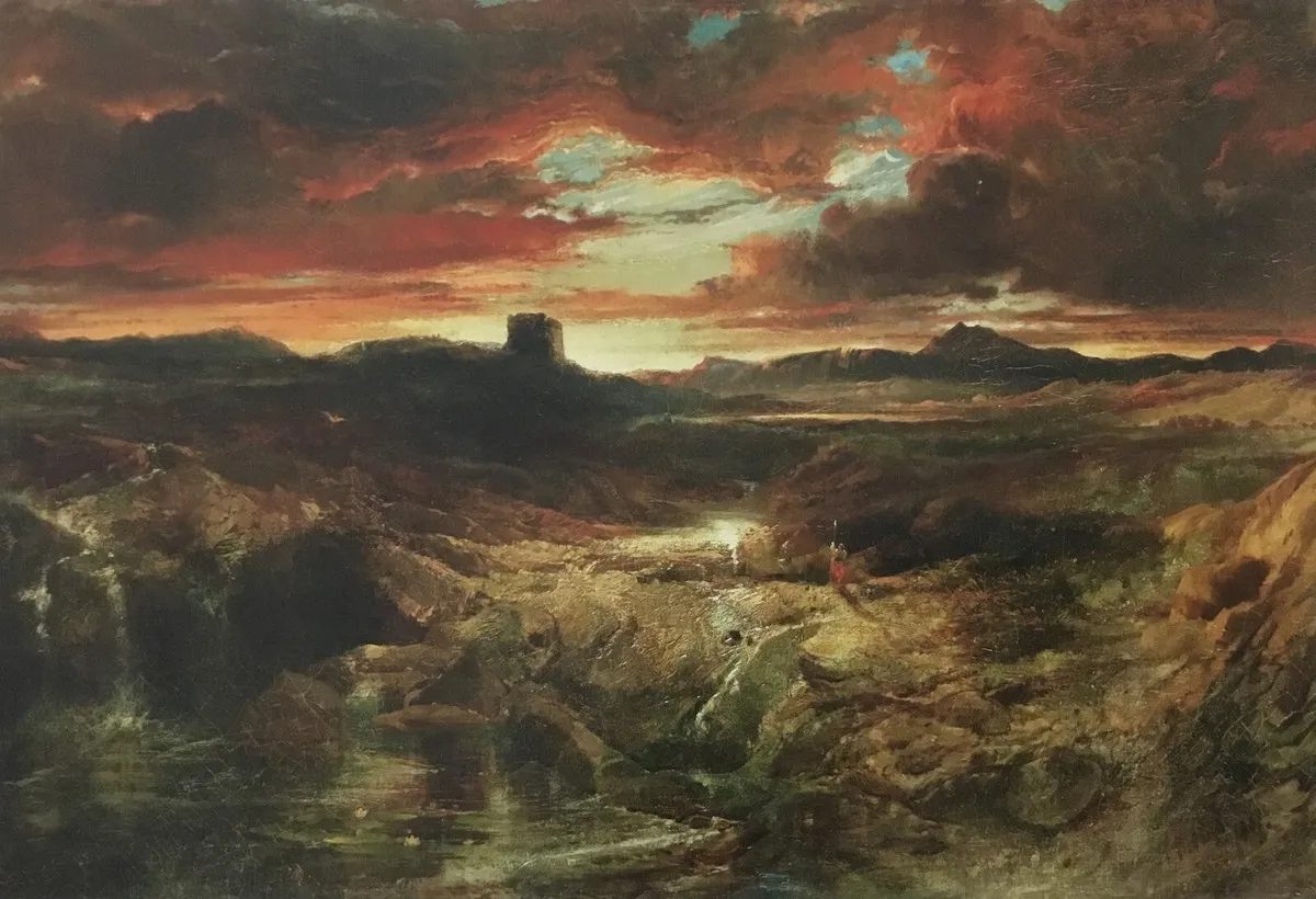 image of thomas moran’s painting